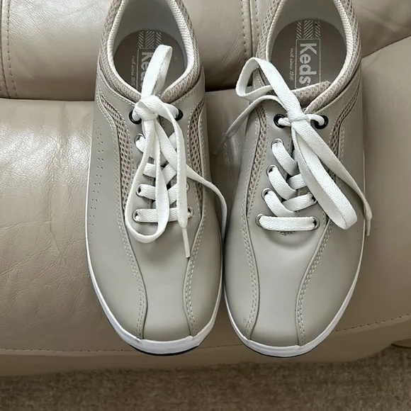 Keds Spirit Faux Leather Lace Up Sneakers
