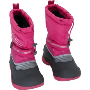 KEEN Girls Insulated Waterproof Winter Boots, Fuchsia/Silver, Size 8 Toddler