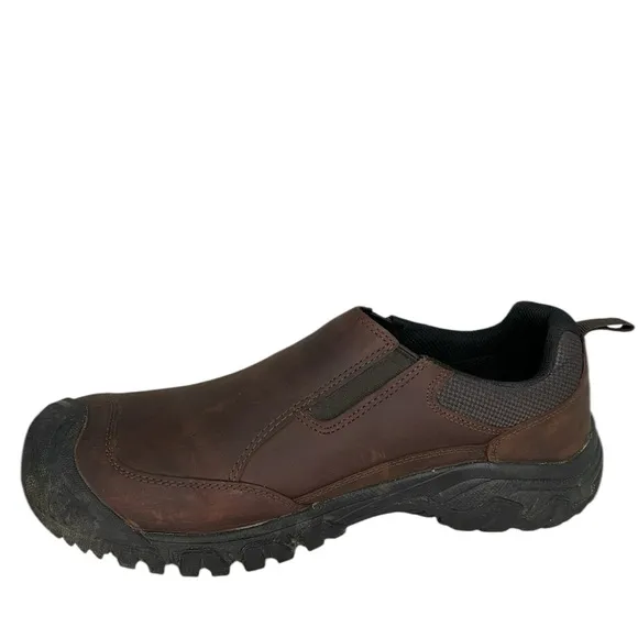 KEEN Loafers Men's Brown Slip-On Shoes Size 13 WIDE