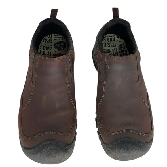 KEEN Loafers Men's Brown Slip-On Shoes Size 13 WIDE