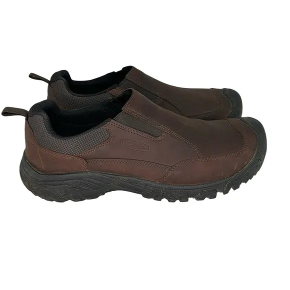 KEEN Loafers Men's Brown Slip-On Shoes Size 13 WIDE