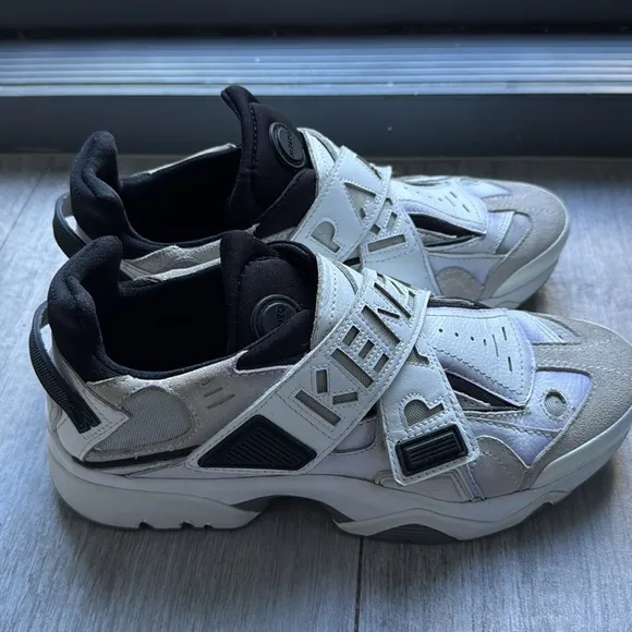 Kenzo Paris Sonic Velcro Shoes Chunky Winter Size 39 Designer Sneakers 9 8.5
