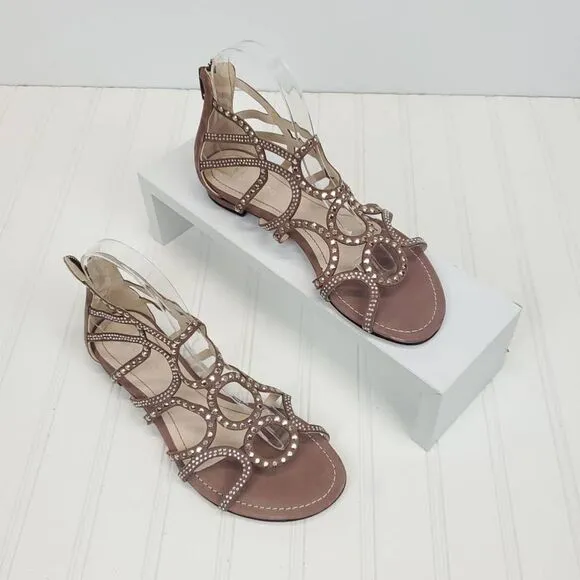 Klub Nico US 7 Joelle Studded Sandals in Mauve