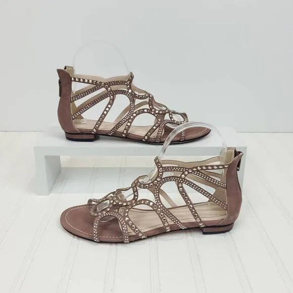 Klub Nico US 7 Joelle Studded Sandals in Mauve