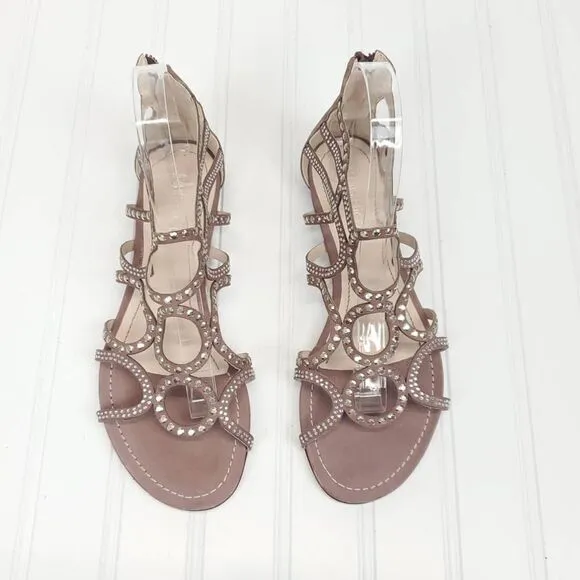 Klub Nico US 7 Joelle Studded Sandals in Mauve