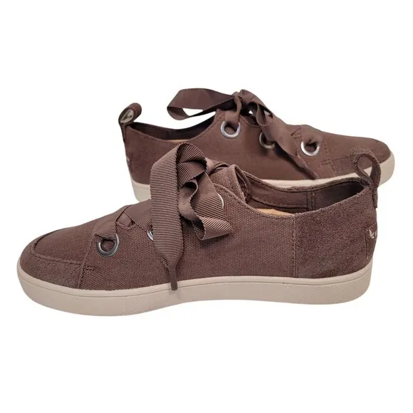 Koolaburra By UGG Women's Casual Cinder Penley Lace-Up Sneakers Brown Size 5