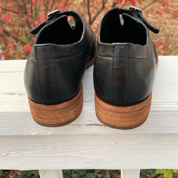Kork-Ease Black Cloetta Leather Loafers Excell Condition 6.5