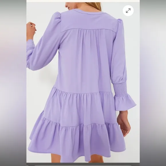 Lilac Crepe Kenzo DressPOMANDER PLACE
