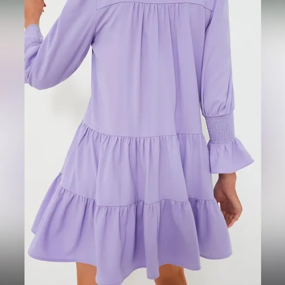 Lilac Crepe Kenzo DressPOMANDER PLACE