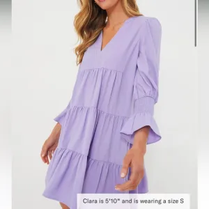 Lilac Crepe Kenzo DressPOMANDER PLACE
