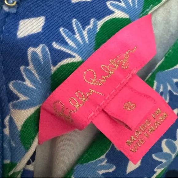 Lilly Pulitzer Addison Floral Elbow Sleeve Maxi Dress