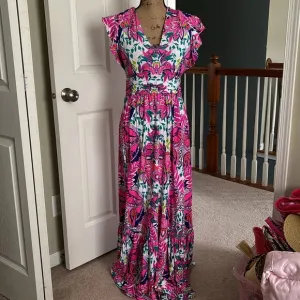 Lilly Pulitzer Adriann Maxi Dress size medium