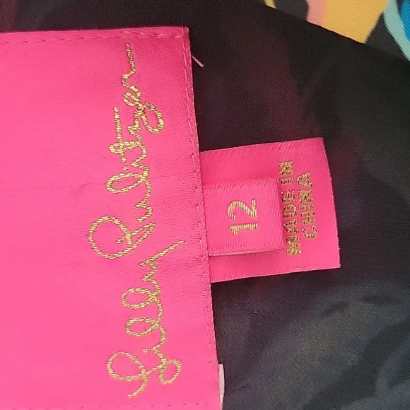 Lilly Pulitzer &quot;Teyla&quot; Maxi Dress Onyx Paradise Glow $298 Size 12