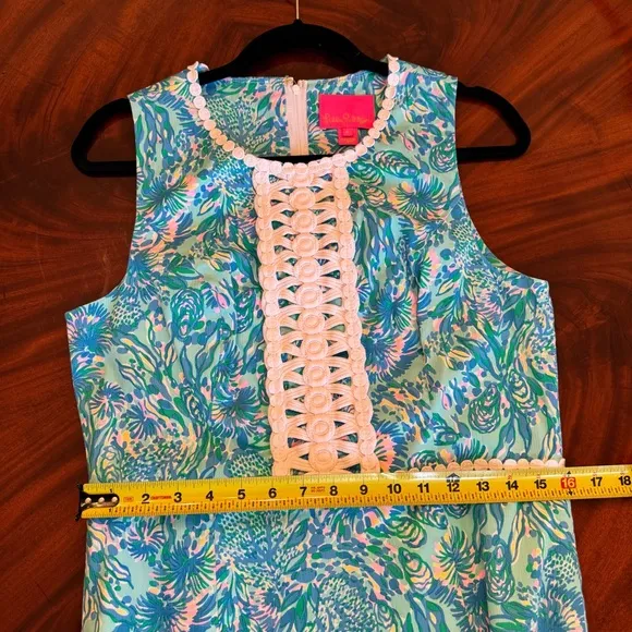 Lilly Pulitzer Ashler Stretch Maxi Shift Dress in Coral of the Story- Size 8