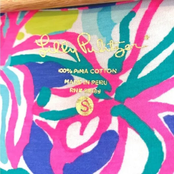 Lilly Pulitzer Blythe Dress in Iris Blue Casa Azul, Size Small