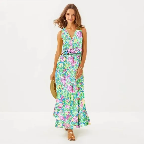 Lilly Pulitzer Pearce Maxi Dress NWT