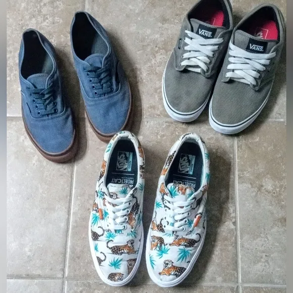 Limited Ed VANS x Project CAT Skate Shoe Bundle Wo 11.5 (M10)