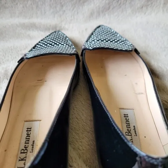 𝅺L.K. Bennett loafers size 35
