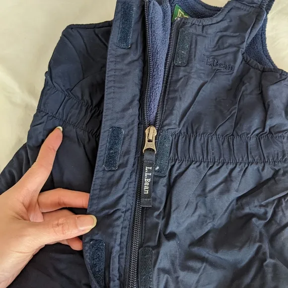 L.L.Bean Unisex Insulated Snow Bibs Size 3T