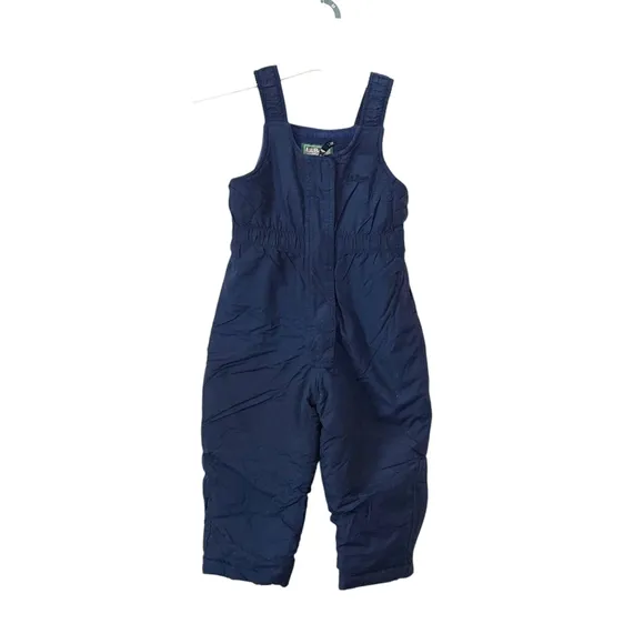 L.L.Bean Unisex Insulated Snow Bibs Size 3T