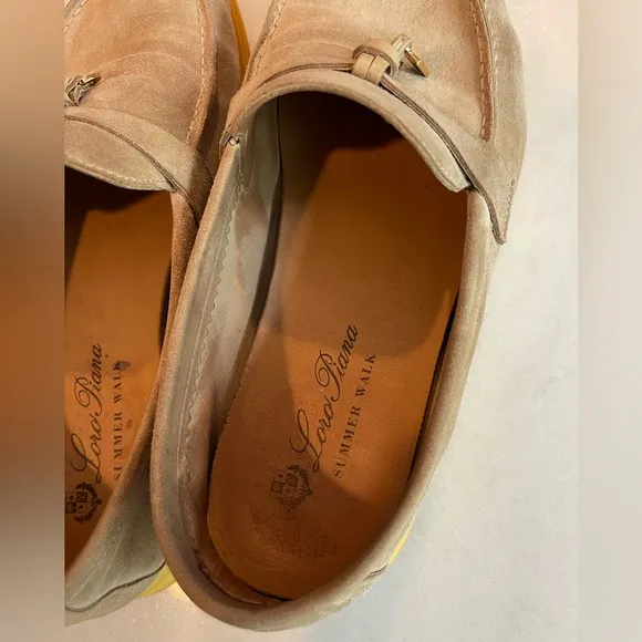 Loro Piana Summer Walk Charms Loafers