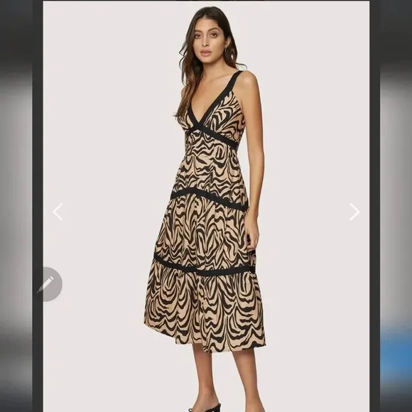 Lost   Wander LADIES NIGHT MIDI DRESS