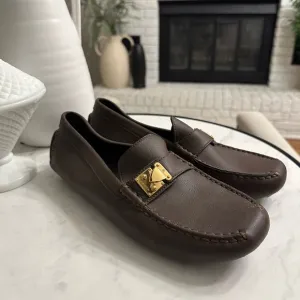 Louis Vuitton Brown Loafers Size 37.5