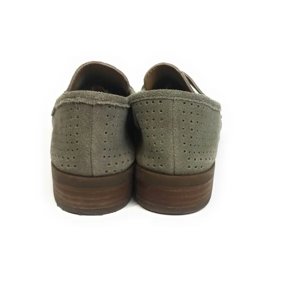 LUCKY BRAND New Taupe Perforated Loafers Size 6