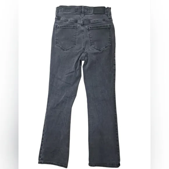Madewell Cali Demi Boot Cut Button Front Jeans Size 25