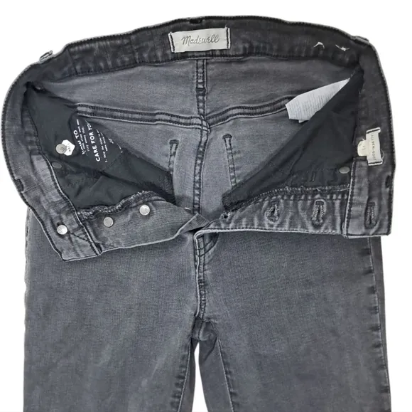 Madewell Cali Demi Boot Cut Button Front Jeans Size 25