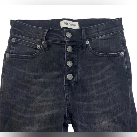 Madewell - Cali Demi-Boot Jeans Asymmetrical Raw Hem Edition