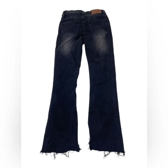 Madewell - Cali Demi-Boot Jeans Asymmetrical Raw Hem Edition