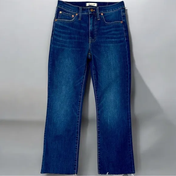 Madewell ‘Cali Demi-Boot Jeans’ in “Lockwood” Wash Size 27