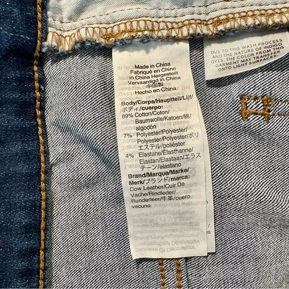 Madewell ‘Cali Demi-Boot Jeans’ in “Lockwood” Wash Size 27