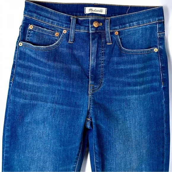 Madewell ‘Cali Demi-Boot Jeans’ in “Lockwood” Wash Size 27