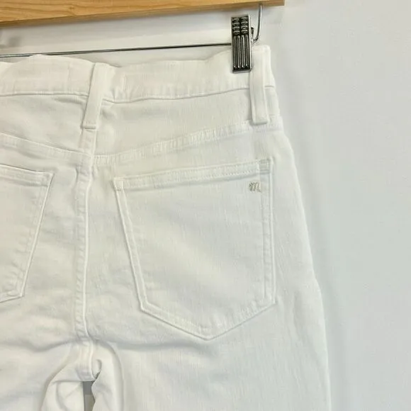 Madewell Jeans Womens T25‎ Tall Kick Out Crop Minimalist Classic Neutral Chic