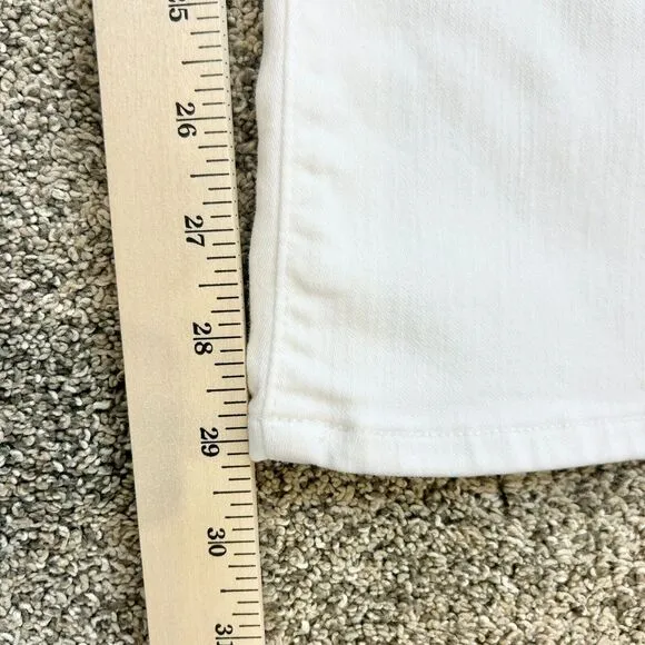 Madewell Jeans Womens T25‎ Tall Kick Out Crop Minimalist Classic Neutral Chic