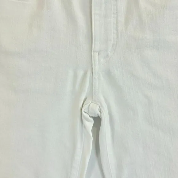 Madewell Jeans Womens T25‎ Tall Kick Out Crop Minimalist Classic Neutral Chic