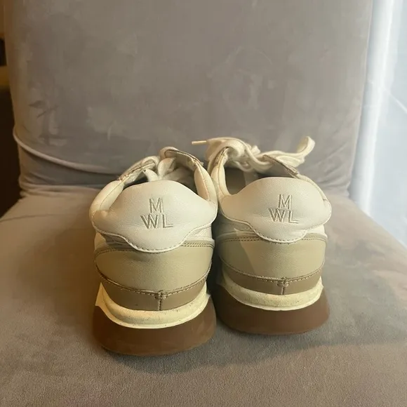 Madewell Kickoff Trainer Sneakers in Neutral Colorblock Leather