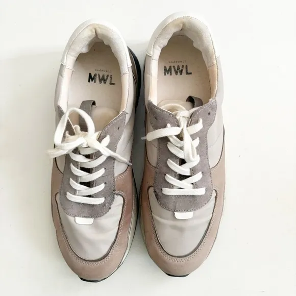 Madewell Kickoff Trainer Sneakers Neutral Colorblock Men’s Size 10.5