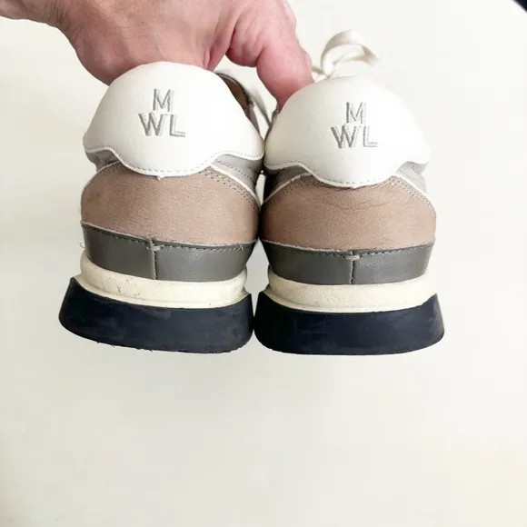 Madewell Kickoff Trainer Sneakers Neutral Colorblock Men’s Size 10.5