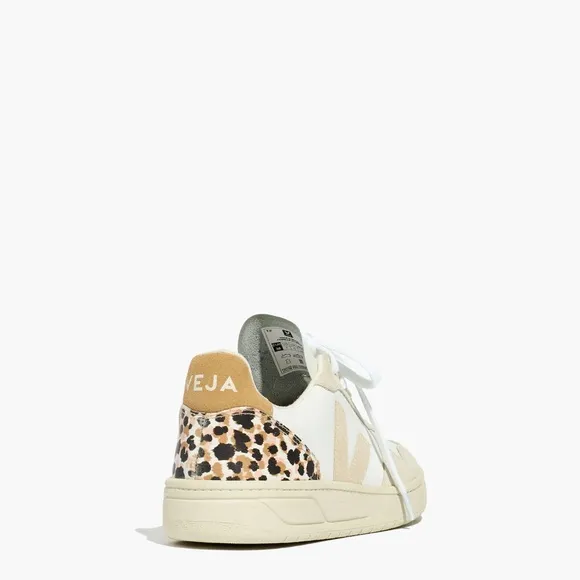 Madewell x Veja™ V-10 Sneakers in Animal Print Leather