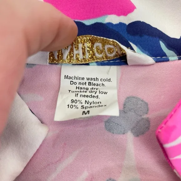 MAHI GOLD Schooner Dress Medium Pink/Blue