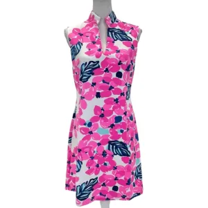 MAHI GOLD Schooner Dress Medium Pink/Blue