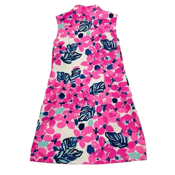 MAHI GOLD Schooner Dress Medium Pink/Blue