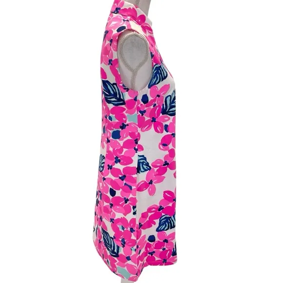 MAHI GOLD Schooner Dress Medium Pink/Blue