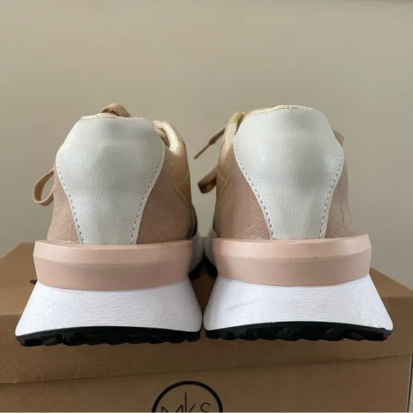 Maker’s Fashion Now Nova 1 Sneakers Tan Black Women’s 9 Fits like 8.5