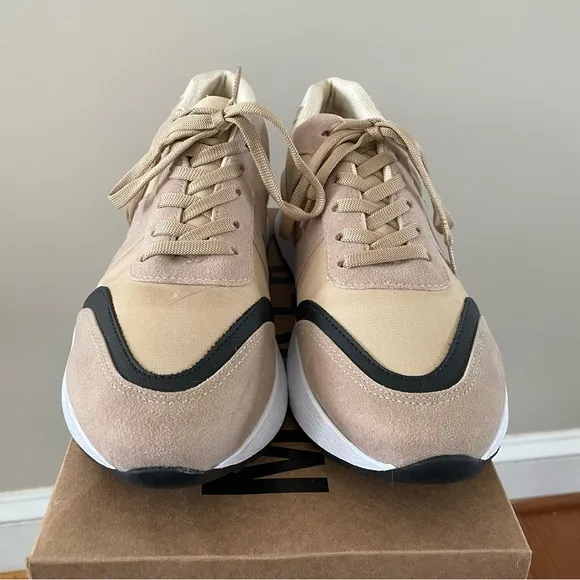 Maker’s Fashion Now Nova 1 Sneakers Tan Black Women’s 9 Fits like 8.5