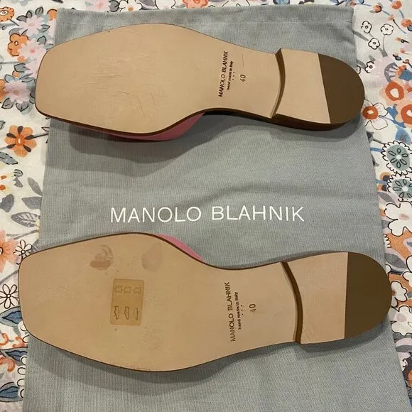 Manolo Blahnik Araspemu sandal (worn once!)