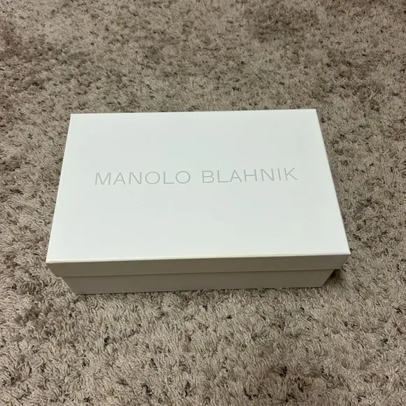 Manolo Blahnik artura suede and calf hair flats